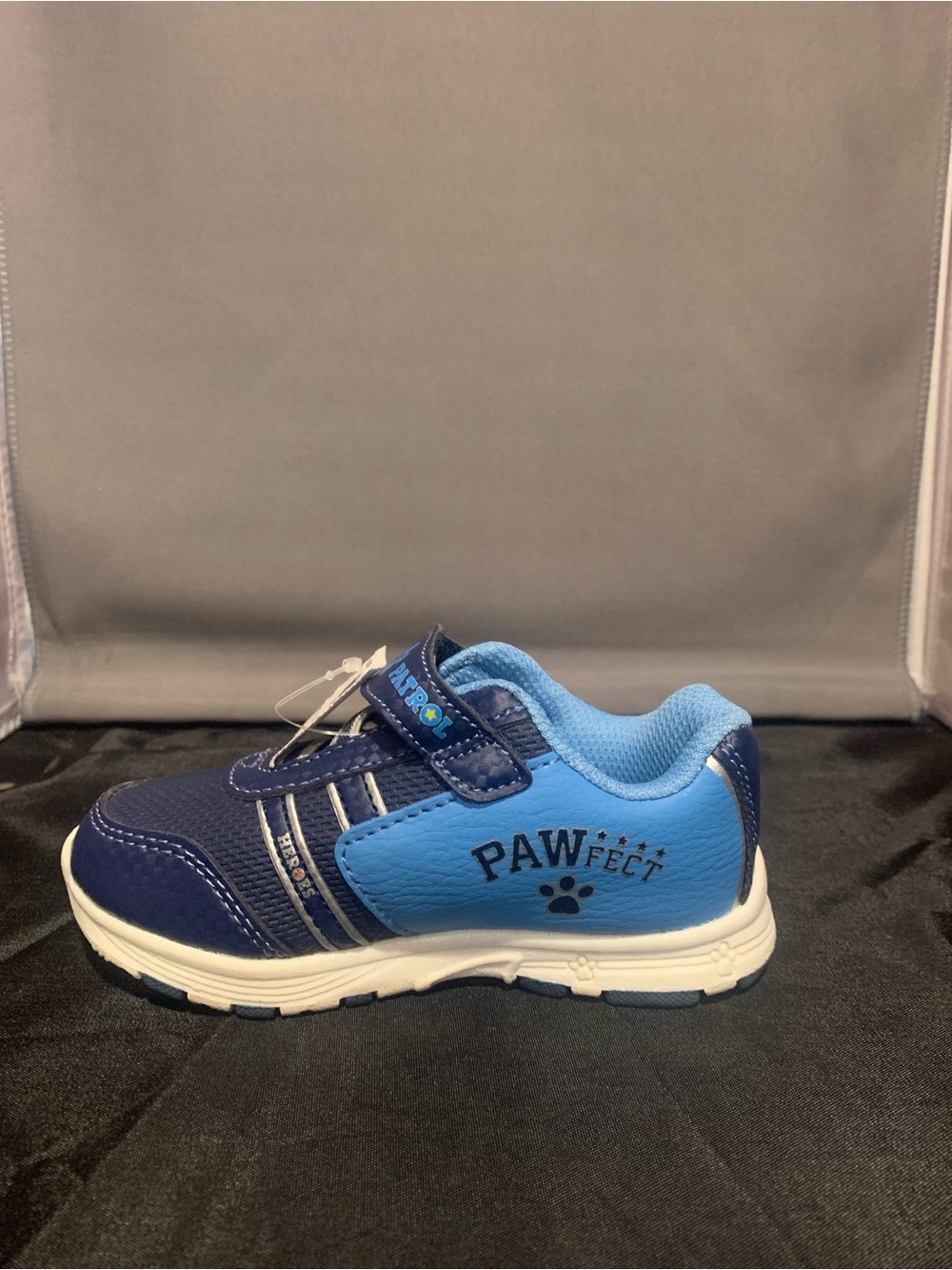 Paw Patrol Navy and Light Blue Kids Sneakers with Paw Detail - Picture 5 of 11